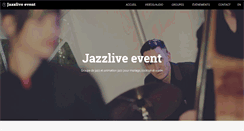 Desktop Screenshot of jazzlive-event.com